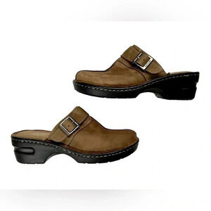 NEW Eastland Leather Mae Mule Clogs